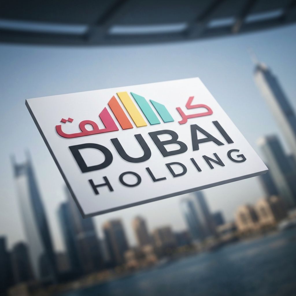 Dubai Holding logo - Real estate client of Flayt Bath Marketing Agency