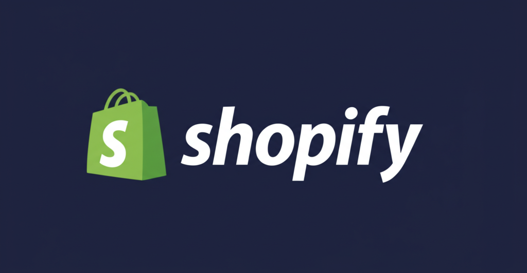 Shopify logo - E-commerce client of Flayt Bath Marketing Agency